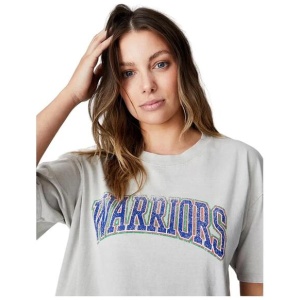 Cotton On NRL Warriors Collegiate T Shirt Womens