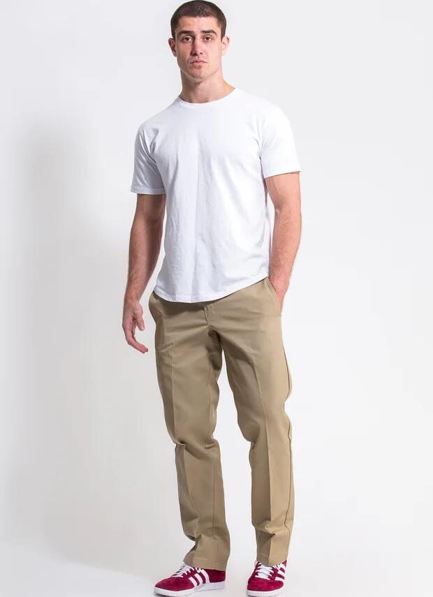 Dickies Slim Straight Fit Work Pant in Brown