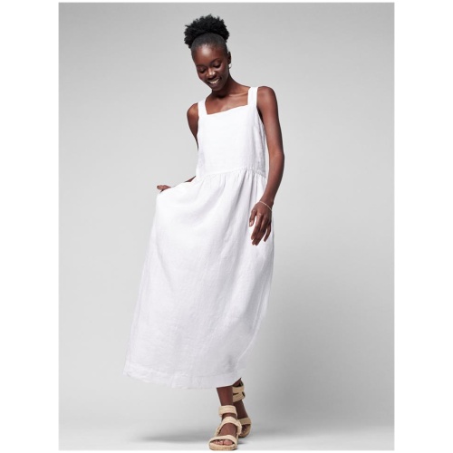 Faherty Sale Women's Allegra Linen Dress Oyster S Linen Maxi Dresses Afterpay Available