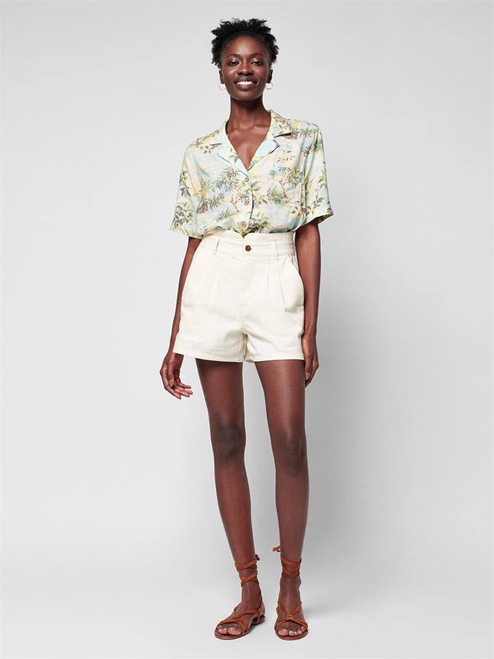 Faherty Sale | Women's Rikki Short | White | S | Cotton Shorts | Afterpay Available