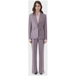 Farage Sale | Women's Dylan Classic Jacket | Lilac / 12 | Wool Designer Jackets | Afterpay Available