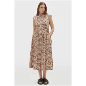 Farage Sale Women's Ellis Shirtdress Liberty 10 Cotton Designer Midi Dresses Afterpay Available