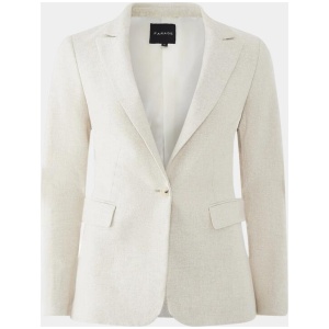 Farage Sale Women's Leena Blazer 10 Cotton Blazers Afterpay Available