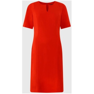 Farage Sale Women's Leena Dress Coral 10 Viscose Designer Midi Dresses Afterpay Available