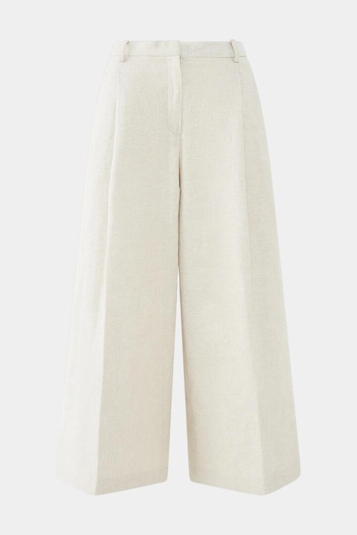 Farage Sale | Women's Leena Trouser | 10 | Cotton Designer Pants | Afterpay Available