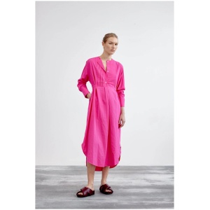 Foemina Sale Women's Kitty Dress Beetroot AU/UK 8 Tencel Designer Midi Dresses Afterpay Available