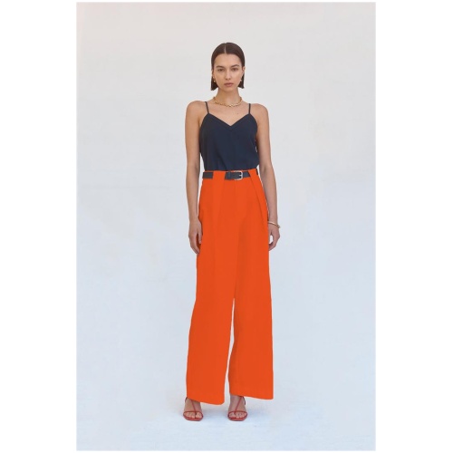 Foemina Sale | Women's Scout Pant | Coral | AU/UK 6 | Cotton Designer Pants | Afterpay Available