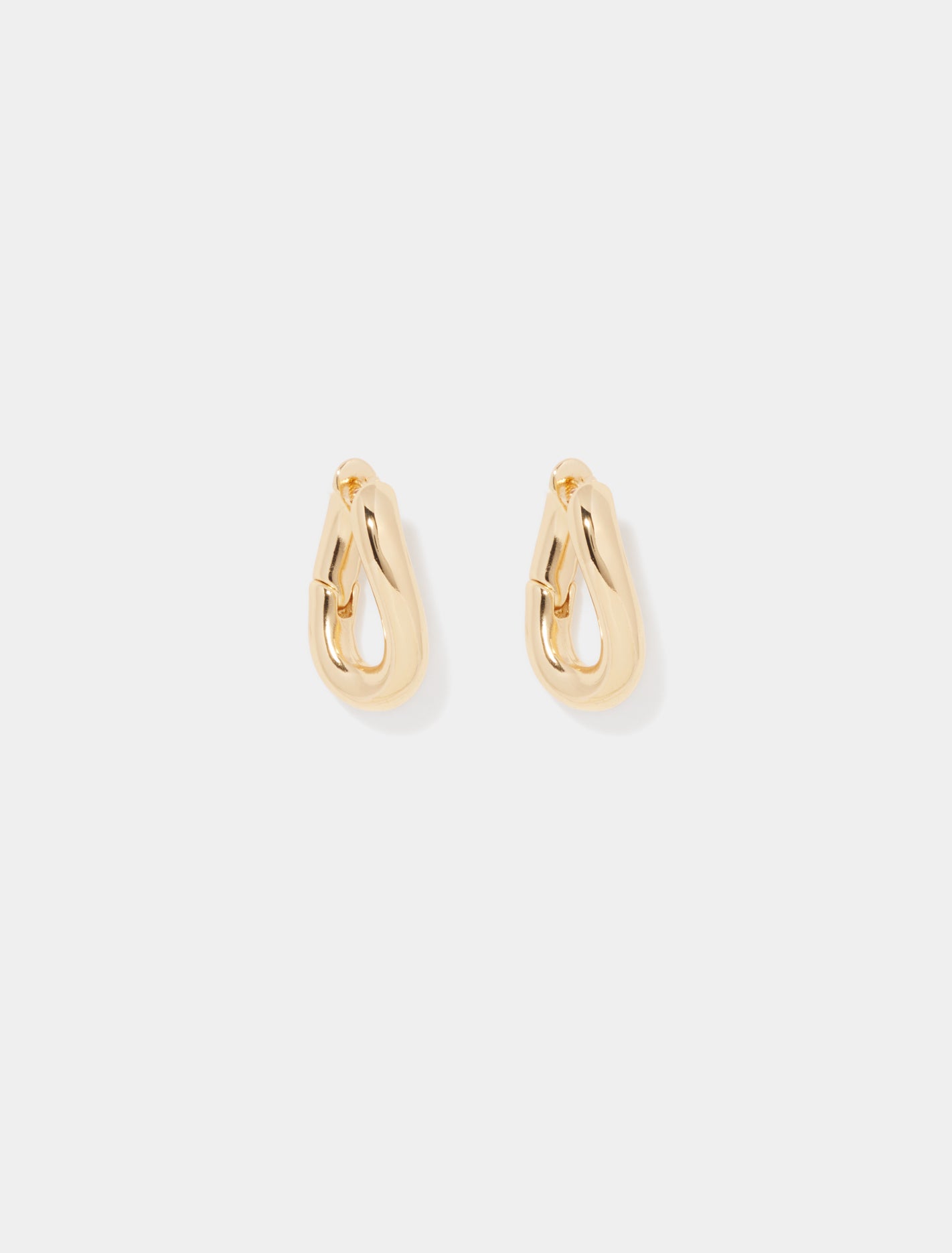 Forever New Women's Addie Simple Twist Hoop Earrings in Gold Plated