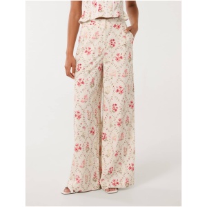 Forever New Women's Ellison Palazzo Pants in Garden Trellis Co-Ord