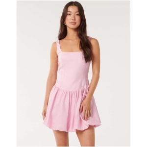 Forever New Women's Heidi Bubble Hem Mini Dress in Cherry Blossom