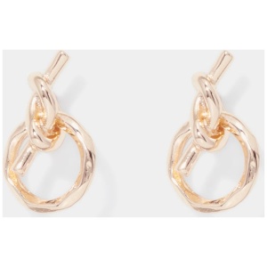 Forever New Women's Kiana Knot Small Earring in Gold Plated