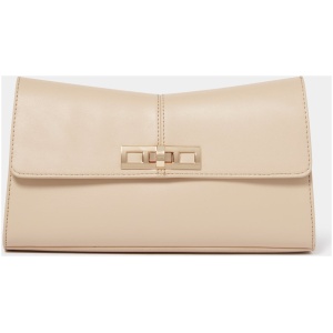 Forever New Women's Margot Chain Clutch Bag in Nude