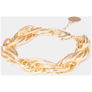 Forever New Women's Mary Multi Link Chain Bracelet in Gold