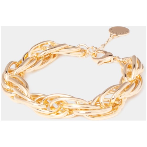 Forever New Women's Mary Multi Link Chain Bracelet in Gold