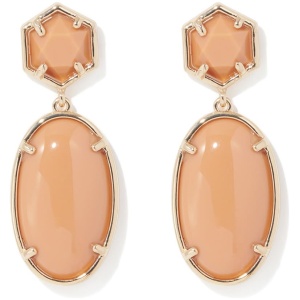 Forever New Women's Raya Drop Earring in Orange