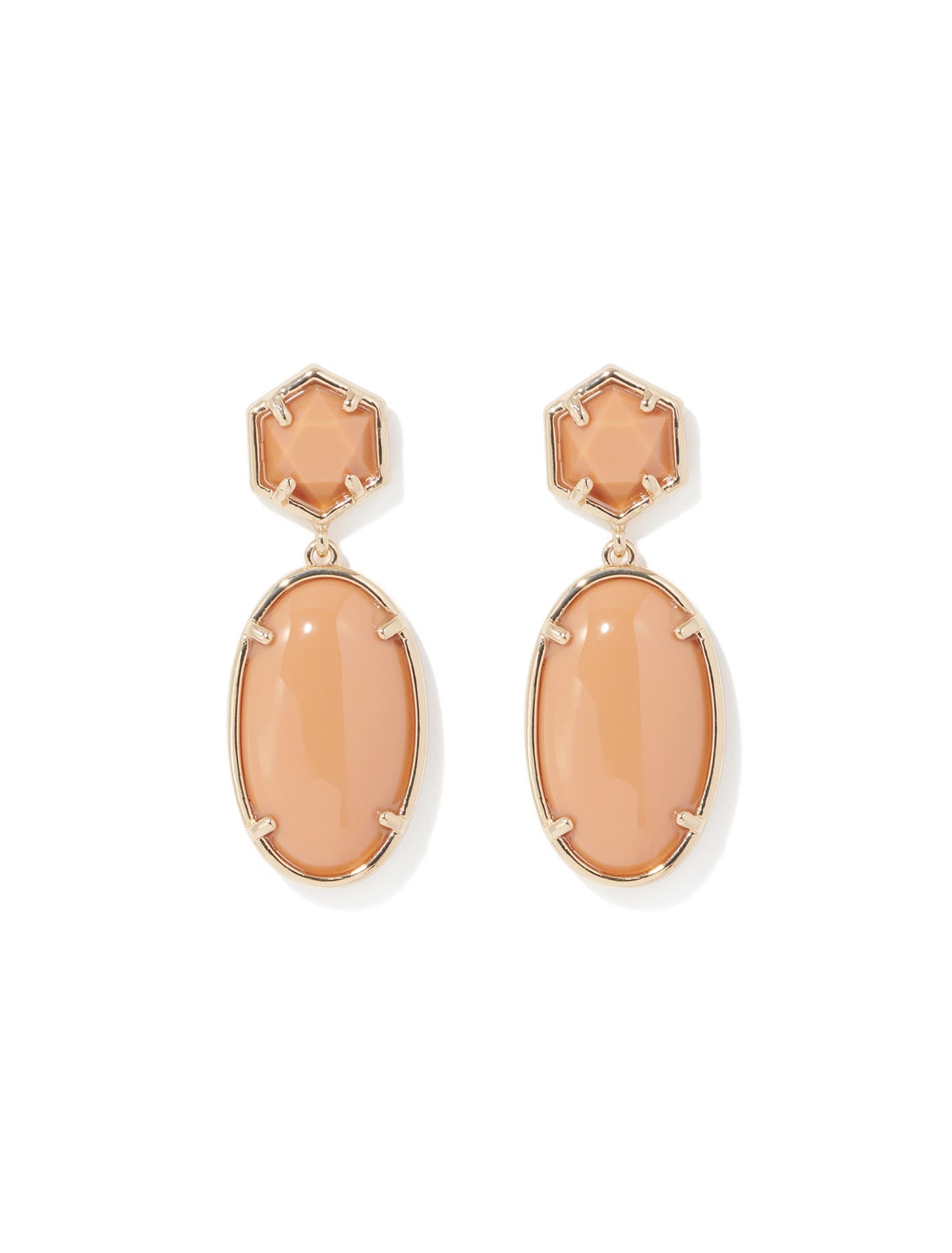 Forever New Women's Raya Drop Earring in Orange