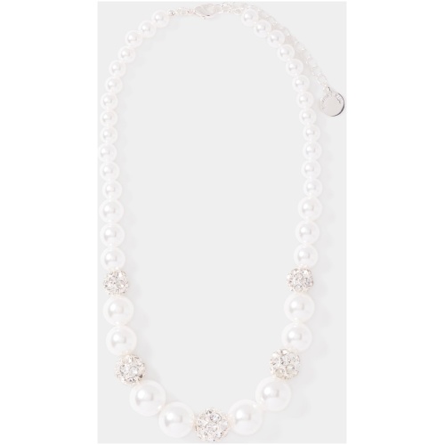 Forever New Women's Sydney Pearl and Crystal Necklace in Crystal Pearl