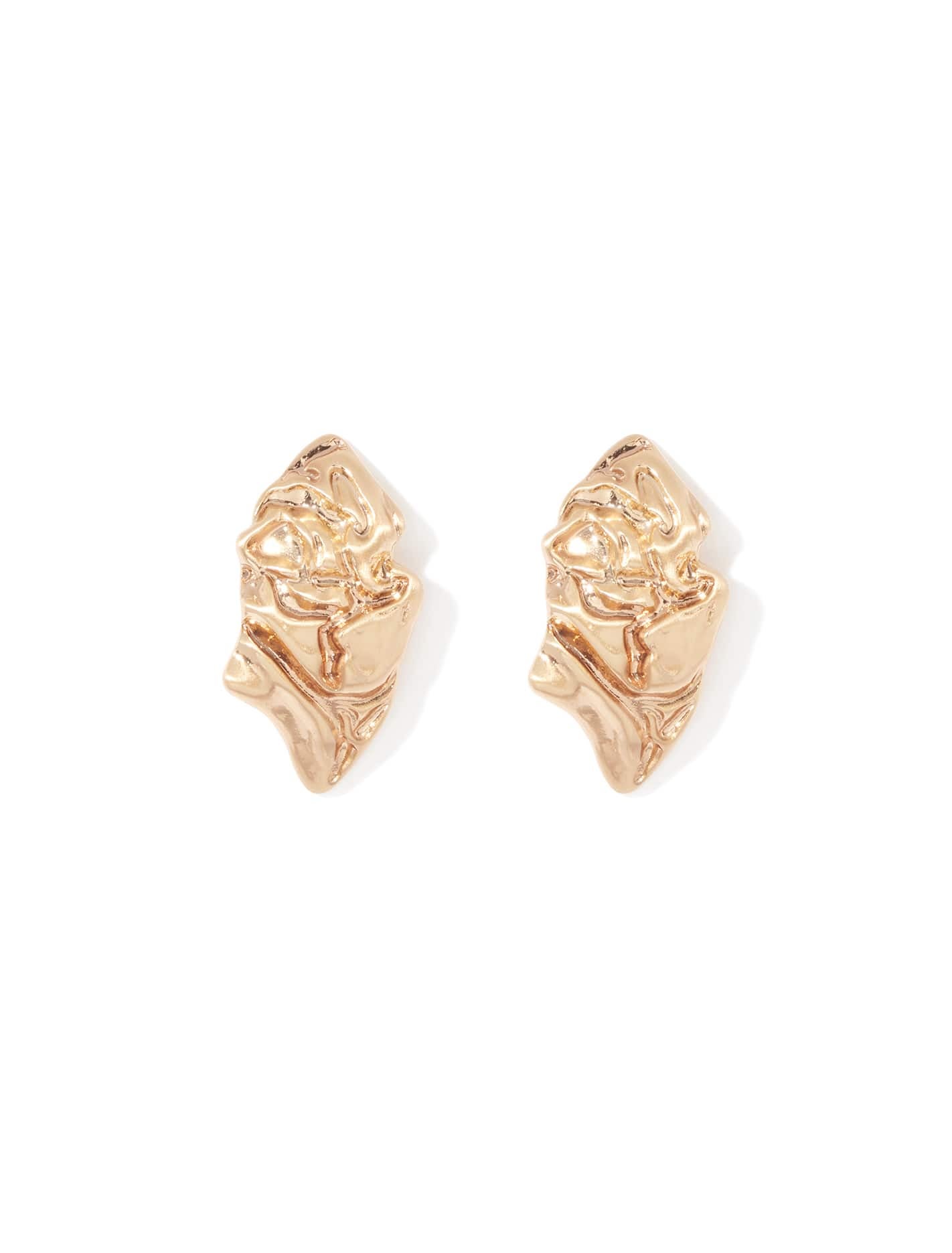 Forever New Women's Tam Texture Earrings in Gold