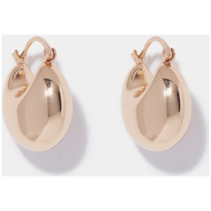 Forever New Women's Tove Thick Hinge Hoop Earrings in Gold Plated