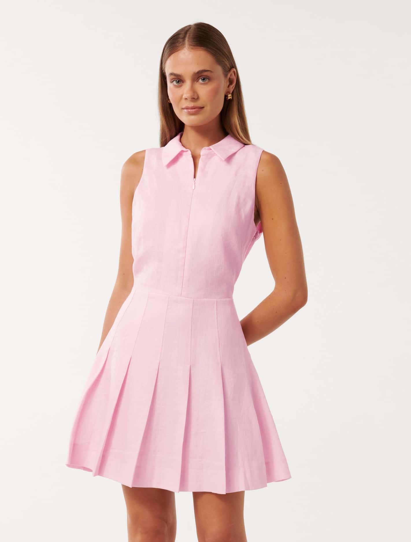 Forever New Women's Wren Pleated Tennis Mini Dress