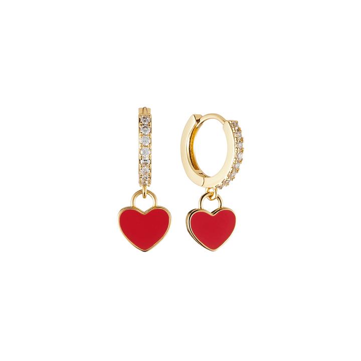 Gimme Sale | Women's Heart Earrings (6 Colours) | One Size | 18k Gold Earrings | Afterpay Available