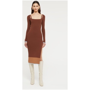 Ginia Sale | Women's Hazel Dress | XS | Cotton Designer Knitwear | Afterpay Available