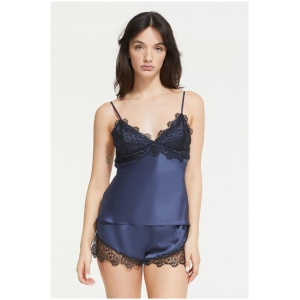 Ginia Sale | Women's Little Miss Cami | XS | Silk Designer Sleepwear | Afterpay Available