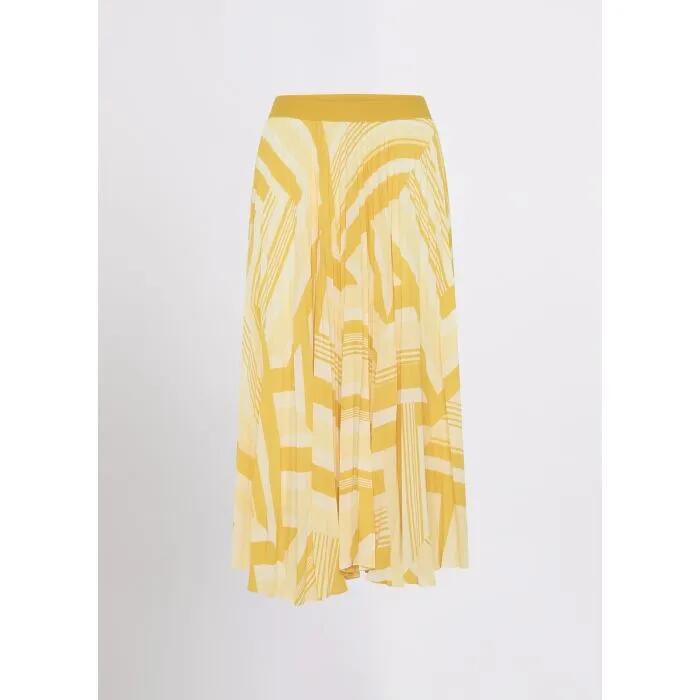 Golden Age Pleated Midi Skirt