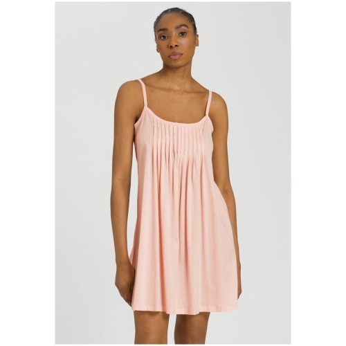 Hanro Sale | Women's Juliet Spaghetti Mini Dress | M | Cotton Sleepwear | Afterpay Available