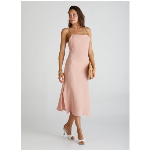 Heave Australia Sale Women's Cross Back Midi Dress S Cotton Midi Dresses Afterpay Available