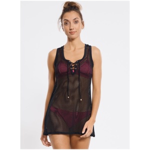 Heave Australia Sale Women's Mesh Singlet Dress XS Nylon Mini Dresses Afterpay Available