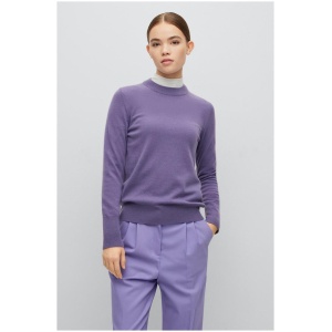 Hugo Boss Sale | Women's Formenas Sweater | Medium Purple | M | cashmere Knitwear | Afterpay Available