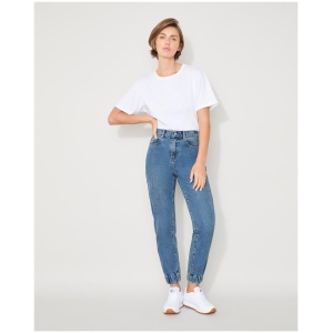 Jac And Mooki Sale | Women's ESSENTIAL JOGGER | MID INDIGO | 24 | Cotton Pants | Afterpay Available