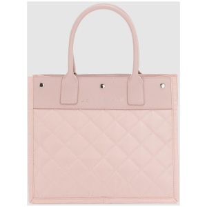 Jett Black Sale Women's Soho Blush Medium Quilted Tote Bag One Size Nylon Tote Bags Afterpay Available