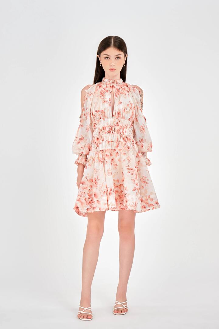 Justin Tong Sale Women's Darling Mini Dress Multi / 6 Designer Mini Dresses Afterpay Available