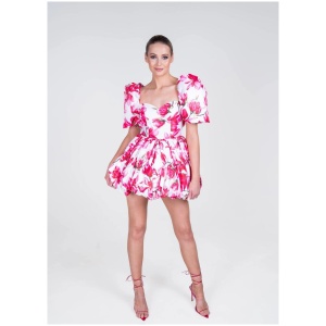 Justin Tong Sale Women's Magnolia Mini Dress Multi / 8 Designer Mini Dresses Afterpay Available