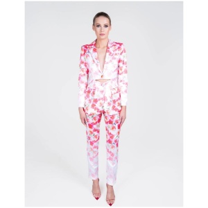 Justin Tong Sale Women's Winter Bloom Blazer Multi / 6 Blazers Afterpay Available