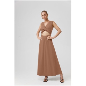 Kinney Sale Women's ELIZA DRESS PORCINI S Cotton Maxi Dresses Afterpay Available