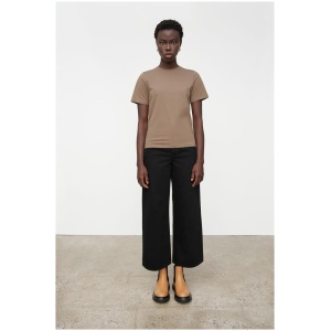 Kowtow Sale | Women's Classic Tee | Taupe / XXS | Cotton T-Shirts & Singlets | Afterpay Available