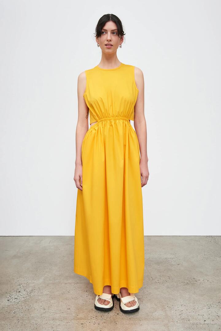 Kowtow Sale Women's Tulip Dress L Sleeveless Maxi Dresses Afterpay Available