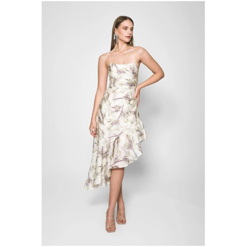 Lakeyo Sale Women's Nuraine Floral Dress Multi / S Spaghetti Strap Midi Dresses Afterpay Available