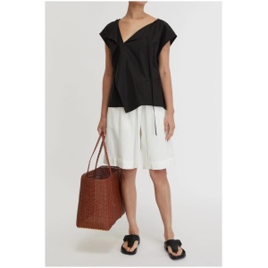 Lee Mathews Sale | Women's Jasper Short | Natural / 00 | Linen Designer Shorts | Afterpay Available