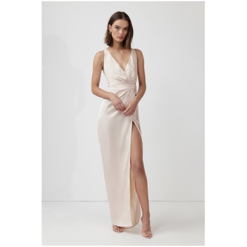 Lexi Sale Women's Marigold Dress Pale Blush Blush / AU/UK 10 Sleeveless Maxi Dresses Afterpay Available