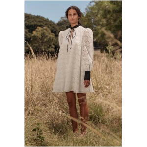 Macgraw Sale Women's Prospect Dress White / 10 Cotton Designer Mini Dresses Afterpay Available