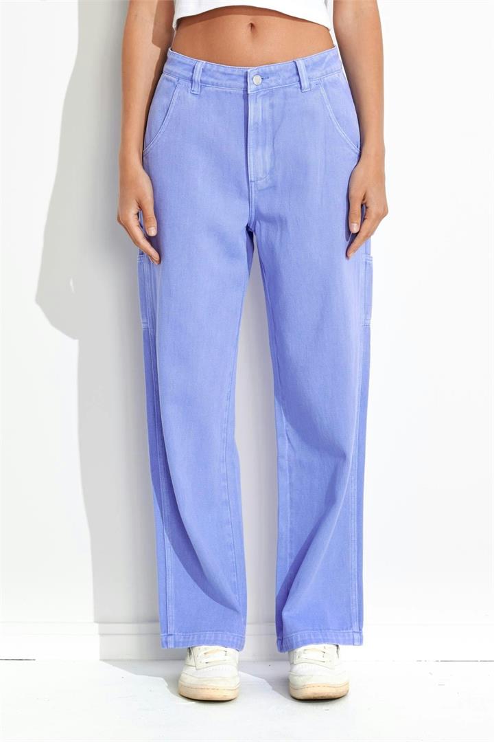 Misfit Sale | Women's HEAVENLY PEOPLE PANT | Ultramarine | 6 | Pants | Afterpay Available