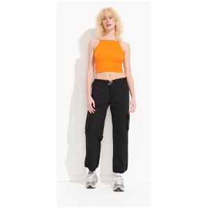 Misfit Sale | Women's MAMMOTH CARGO PANT | Black | 6 | Nylon Pants | Afterpay Available