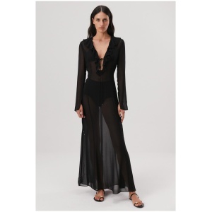 Misha Sale Women's FLORIANA MAXI DRESS XS Designer Maxi Dresses Afterpay Available