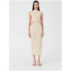 Misha Sale Women's LAUREL MIDI DRESS XS Designer Midi Dresses Afterpay Available