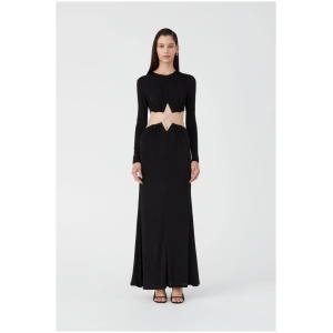 Misha Sale Women's MARCEL MAXI DRESS XXS Designer Maxi Dresses Afterpay Available