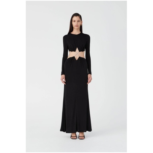 Misha Sale Women's MARCEL MAXI DRESS XXS Designer Maxi Dresses Afterpay Available